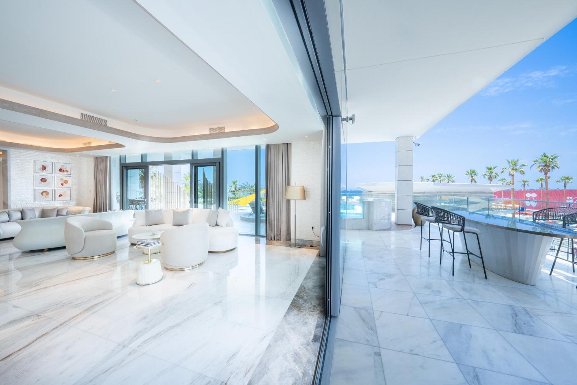 Отель Five Luxe Дубай Экстерьер фото Interior of the penthouse
