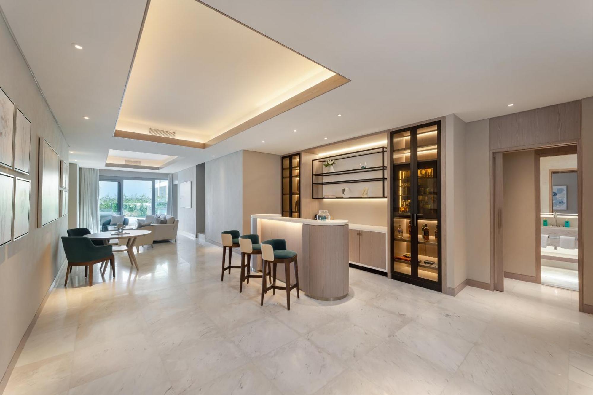 Отель Five Luxe Дубай Экстерьер фото The interior of a typical apartment